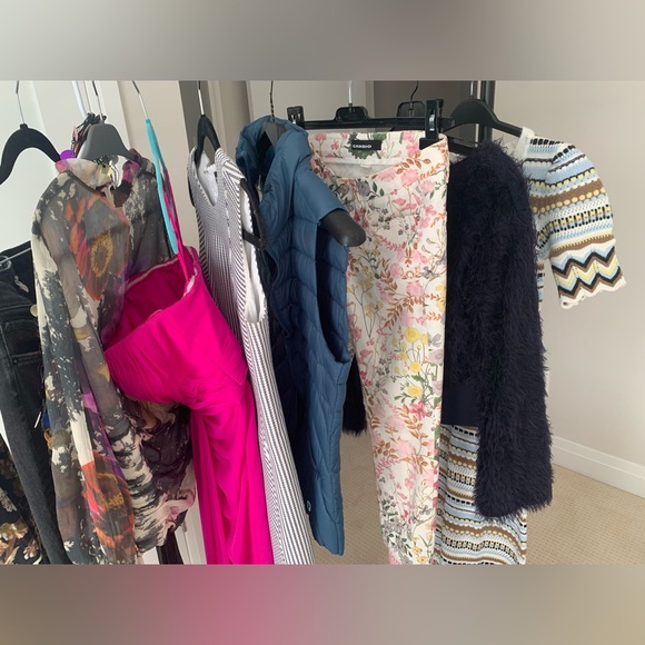 Enchanting Sheer Blouse by TULEH with Ethereal Abstract Print - Picture 12 of 12